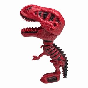 Dino World Dino,Grabber Dinosaur Fossil Grabber Red Black Dinosaur Toy